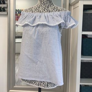 handmade off the shoulder blouse